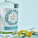 A bottle of Ceders organic distilled non-alcoholic drink